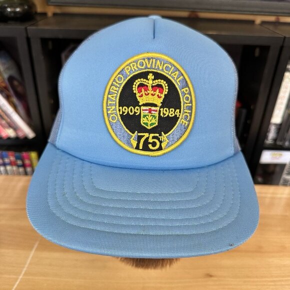 Ontario Provincial Police Baseball Cap Hat Adjustable Snapback 75 Years OPP VTG - Picture 1 of 6